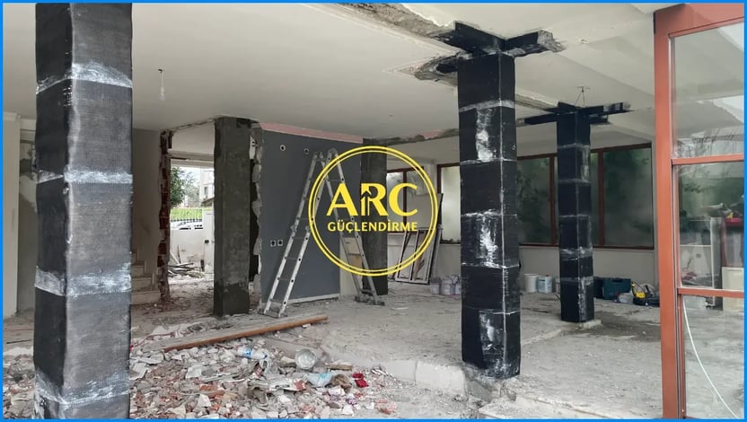 Öne çıkan resim: Kolonlarınız Güçleniyor: Karbon Fiberle Bina Dayanıklılığında Devrim
